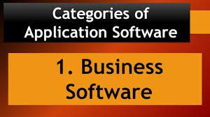 Business Application Software