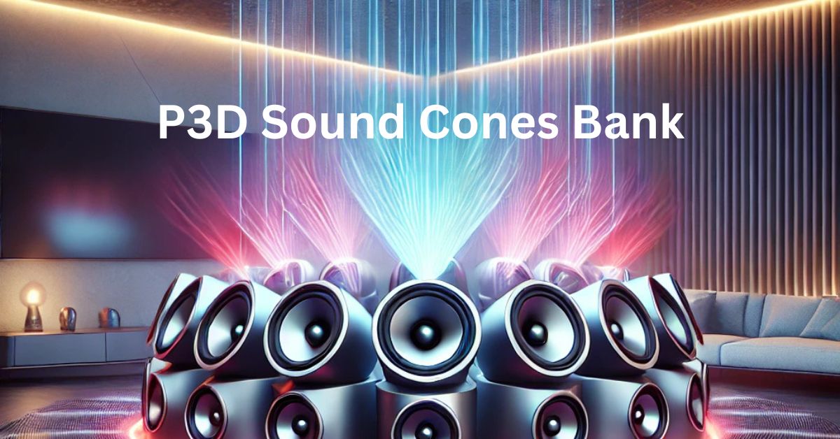 P3D Sound Cones Bank